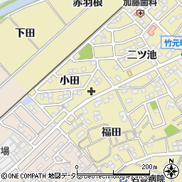 竹元英語教室周辺の地図