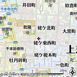 京都府京都市上京区姥ケ東西町618周辺の地図