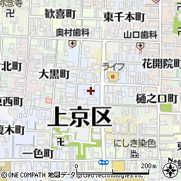 京都府京都市上京区伊佐町192周辺の地図