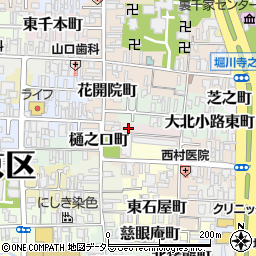 京都府京都市上京区曼陀羅町654周辺の地図
