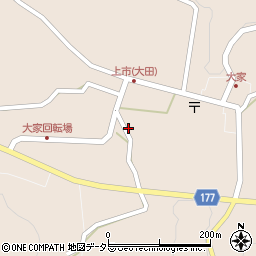 島根県大田市大代町大家1716周辺の地図