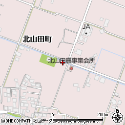 滋賀県草津市北山田町2651周辺の地図