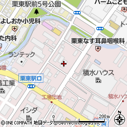 滋賀県栗東市下鈎906-1周辺の地図