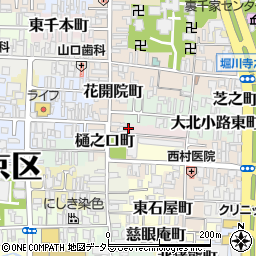京都府京都市上京区曼陀羅町652周辺の地図
