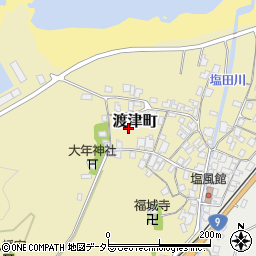 島根県江津市渡津町1390-1周辺の地図