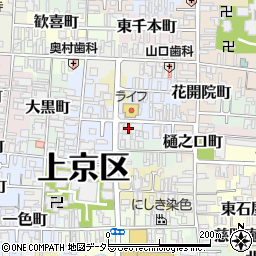 京都府京都市上京区伊佐町218周辺の地図