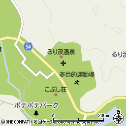 京都るり渓温泉　ｆｏｒ　ＲＥＳＴ　ＲＥＳＯＲＴ周辺の地図