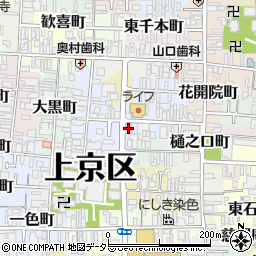 京都府京都市上京区伊佐町213周辺の地図