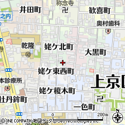 株式会社山城機業店　営業所周辺の地図