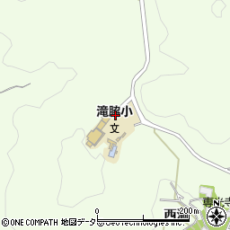 愛知県豊田市滝脇町切石洞周辺の地図