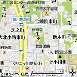 京都府京都市上京区射場町周辺の地図