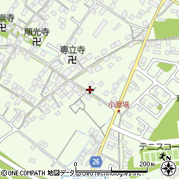 滋賀県草津市下笠町890周辺の地図