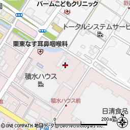 滋賀県栗東市下鈎654周辺の地図
