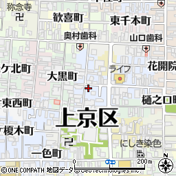 京都府京都市上京区聖天町19周辺の地図
