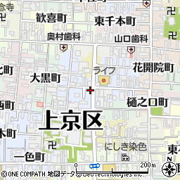 京都府京都市上京区伊佐町198周辺の地図