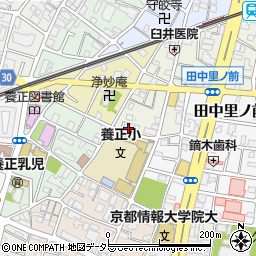 京都府京都市左京区田中野神町12-2周辺の地図