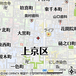 京都府京都市上京区伊佐町191周辺の地図