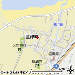 島根県江津市渡津町1380周辺の地図