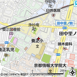 京都府京都市左京区田中野神町12-4周辺の地図