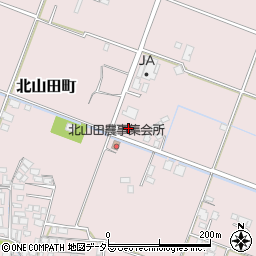 滋賀県草津市北山田町2623周辺の地図