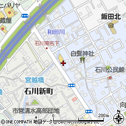 ピュアクリーニング　石川店周辺の地図