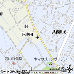 愛知県大府市共和町新定納周辺の地図