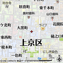 京都府京都市上京区聖天町21周辺の地図
