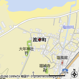 島根県江津市渡津町1385周辺の地図