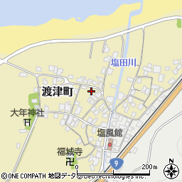 島根県江津市渡津町1366周辺の地図