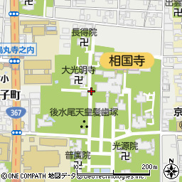 〒602-0898 京都府京都市上京区相国寺門前町の地図