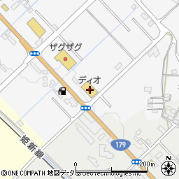 ディオ勝央店周辺の地図