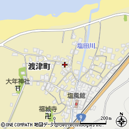 島根県江津市渡津町1369周辺の地図