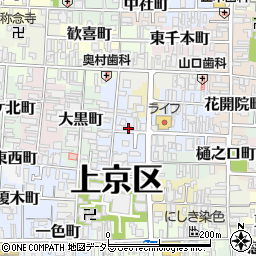 京都府京都市上京区聖天町190周辺の地図