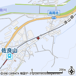 岡山県津山市高尾608周辺の地図