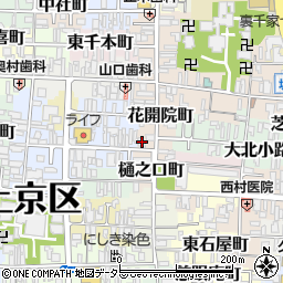 京都府京都市上京区花開院町139周辺の地図
