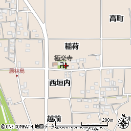 京都府亀岡市河原林町勝林島稲荷48周辺の地図