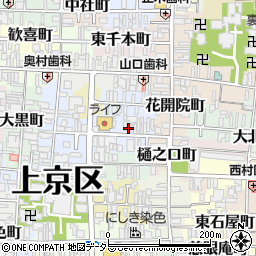 京都府京都市上京区伊佐町232周辺の地図