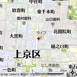京都府京都市上京区伊佐町212周辺の地図