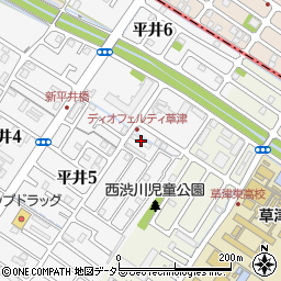 サンシティ平井Ｂ棟周辺の地図