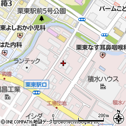 滋賀県栗東市下鈎899-1周辺の地図
