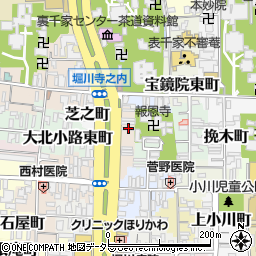 京都府京都市上京区竹屋町575周辺の地図