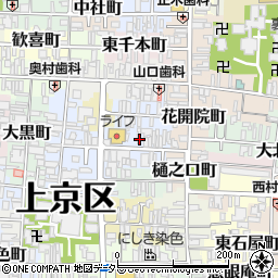 京都府京都市上京区伊佐町230周辺の地図