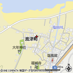 島根県江津市渡津町1379周辺の地図