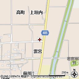 京都府亀岡市河原林町勝林島上垣内周辺の地図