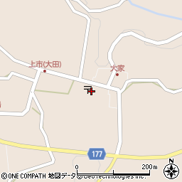 島根県大田市大代町大家1729周辺の地図