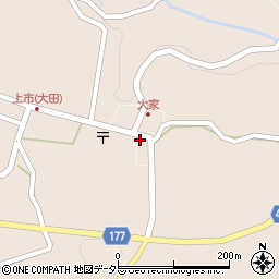 島根県大田市大代町大家1694周辺の地図