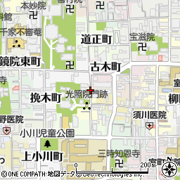 上京区安楽小路町駐車場(1)周辺の地図
