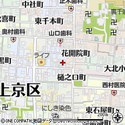 京都府京都市上京区伊佐町244周辺の地図
