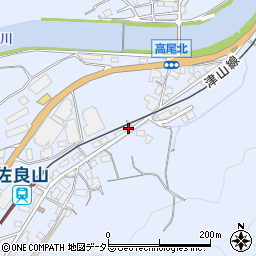 岡山県津山市高尾153周辺の地図