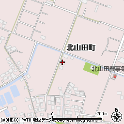 滋賀県草津市北山田町2737-4周辺の地図